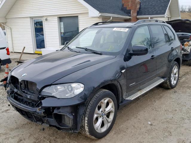 5UXZV8C5XCL423264 - 2012 BMW X5 XDRIVE5 BLACK photo 2