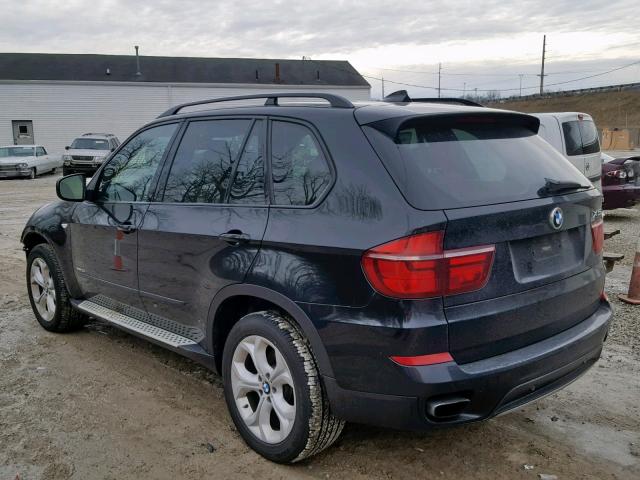 5UXZV8C5XCL423264 - 2012 BMW X5 XDRIVE5 BLACK photo 3