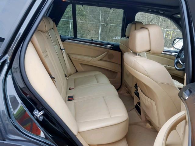 5UXZV8C5XCL423264 - 2012 BMW X5 XDRIVE5 BLACK photo 6