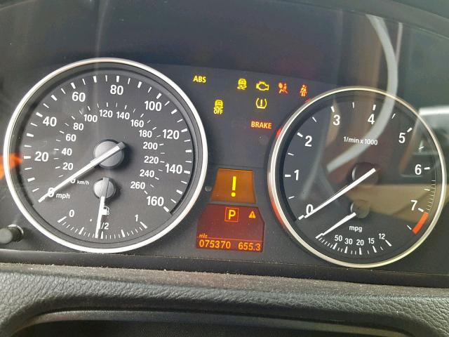 5UXZV8C5XCL423264 - 2012 BMW X5 XDRIVE5 BLACK photo 8