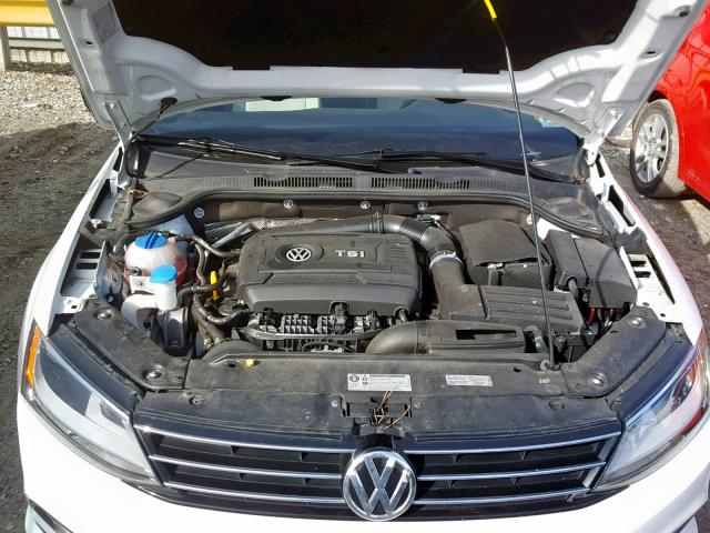 3VWD17AJ6GM334844 - 2016 VOLKSWAGEN JETTA SPOR WHITE photo 7