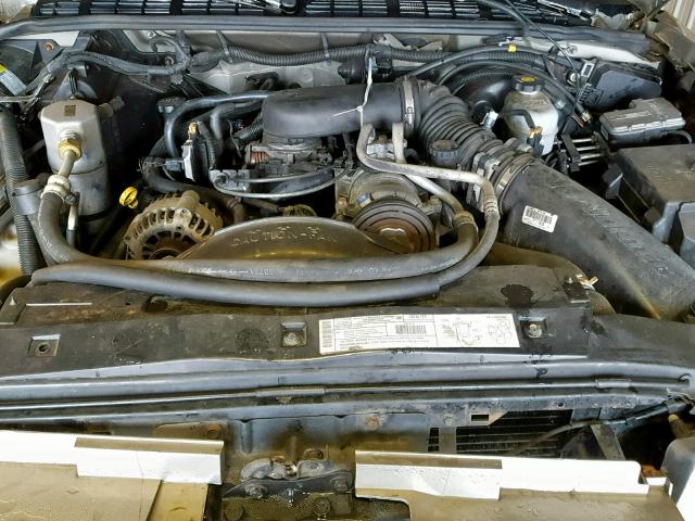 1GTDT13W51K137505 - 2001 GMC SONOMA TAN photo 7