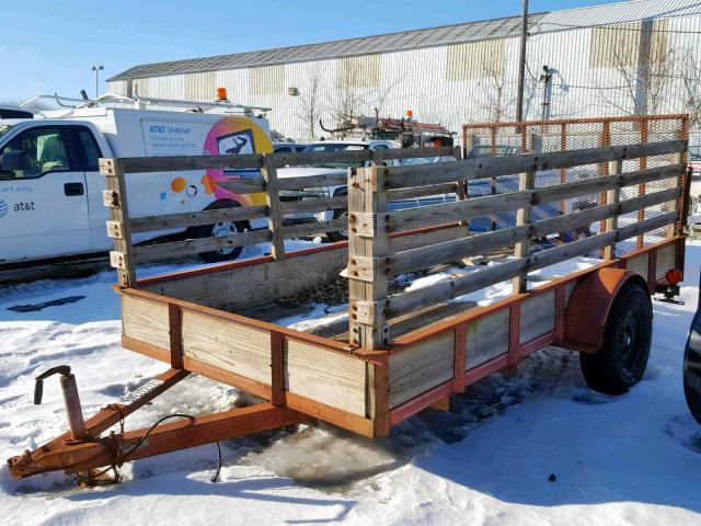 4AJFS1216MJ000851 - 1991 UTILITY TRAILER ORANGE photo 2