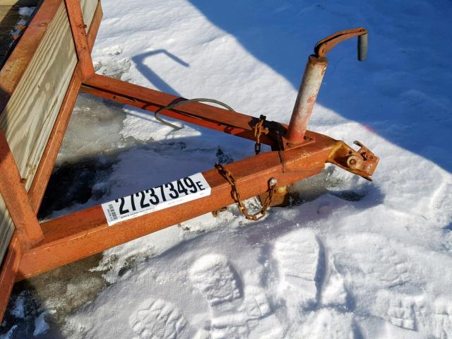 4AJFS1216MJ000851 - 1991 UTILITY TRAILER ORANGE photo 7