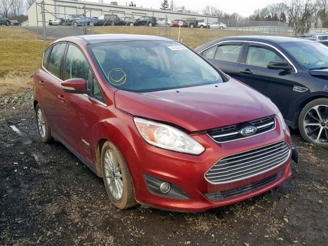 1FADP5BU1EL500254 - 2014 FORD C-MAX SEL RED photo 1