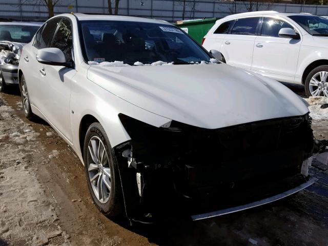 JN1BV7AR8EM692124 - 2014 INFINITI Q50 BASE WHITE photo 1