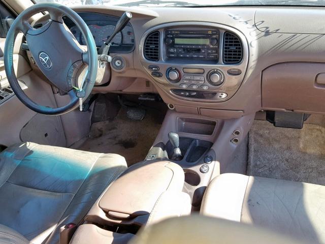 5TDBT48A14S206497 - 2004 TOYOTA SEQUOIA LI WHITE photo 9