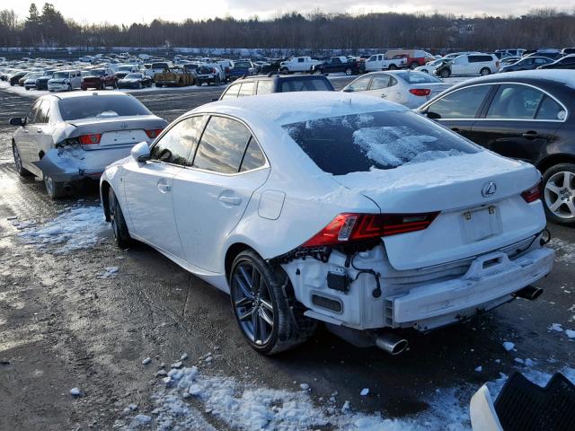 JTHBF1D23E5018798 - 2014 LEXUS IS 250 WHITE photo 3