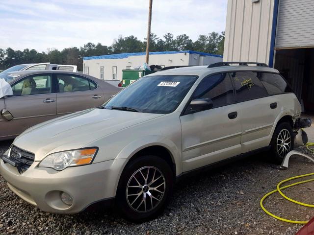 4S4BP61C377320491 - 2007 SUBARU LEGACY OUT TAN photo 2