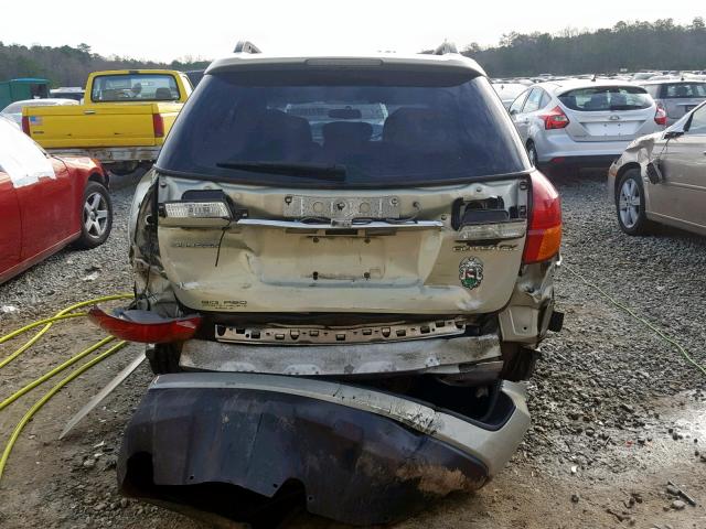 4S4BP61C377320491 - 2007 SUBARU LEGACY OUT TAN photo 9