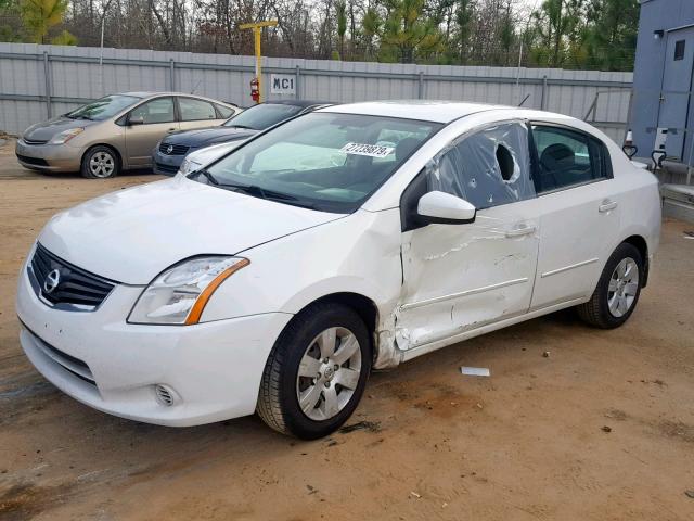 3N1AB6AP4BL729270 - 2011 NISSAN SENTRA 2.0 WHITE photo 9