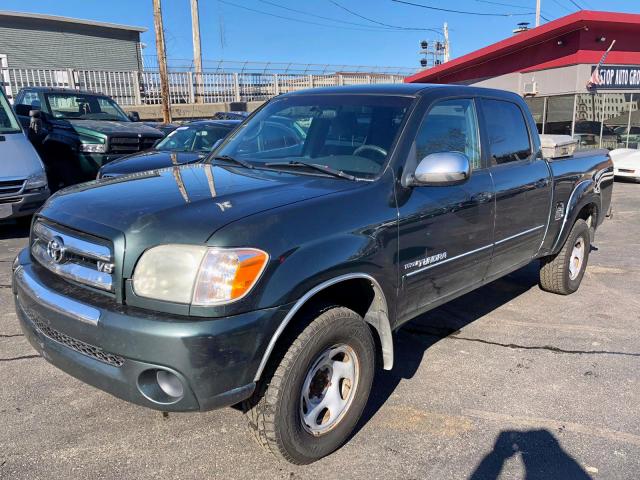 5TBDT44106S510530 - 2006 TOYOTA TUNDRA DOU GREEN photo 2