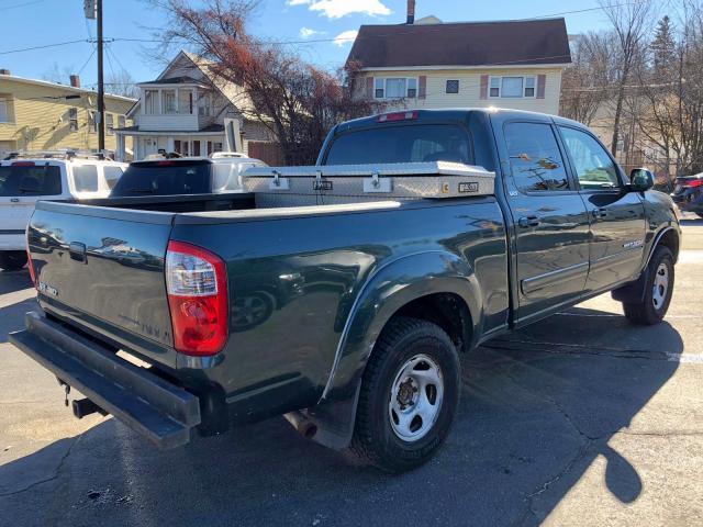 5TBDT44106S510530 - 2006 TOYOTA TUNDRA DOU GREEN photo 4