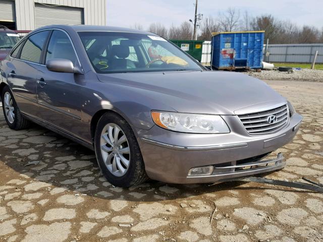 KMHFC46F67A153910 - 2007 HYUNDAI AZERA SE GRAY photo 1