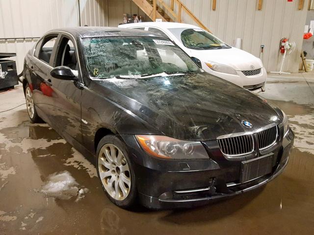 WBAVD53557A008787 - 2007 BMW 335 XI BLACK photo 1