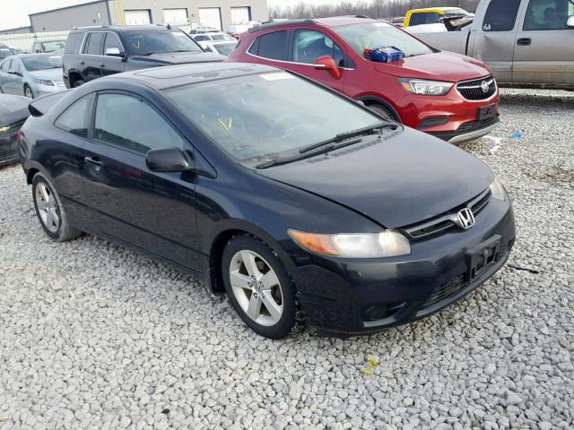 2HGFG12988H549008 - 2008 HONDA CIVIC EXL BLACK photo 1