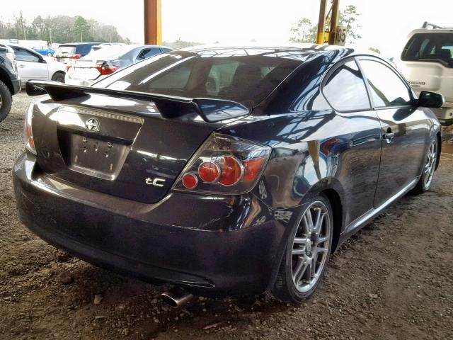 JTKDE167480247426 - 2008 TOYOTA SCION TC BLACK photo 4