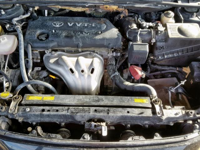 JTKDE167480247426 - 2008 TOYOTA SCION TC BLACK photo 7