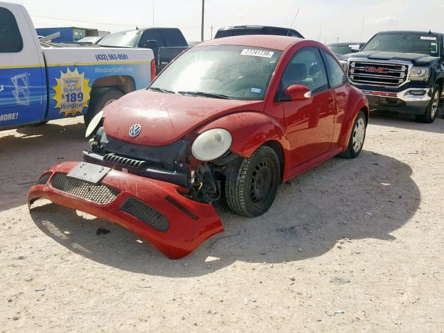 3VWPG3AG3AM000707 - 2010 VOLKSWAGEN NEW BEETLE Rot Foto 2