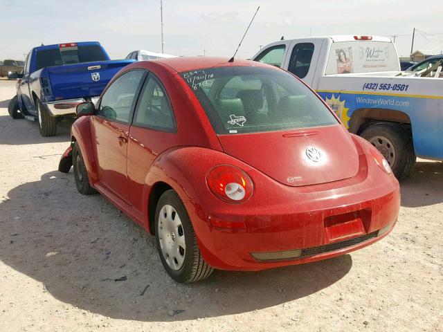 3VWPG3AG3AM000707 - 2010 VOLKSWAGEN NEW BEETLE Rot Foto 3