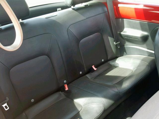 3VWPG3AG3AM000707 - 2010 VOLKSWAGEN NEW BEETLE Rot Foto 6