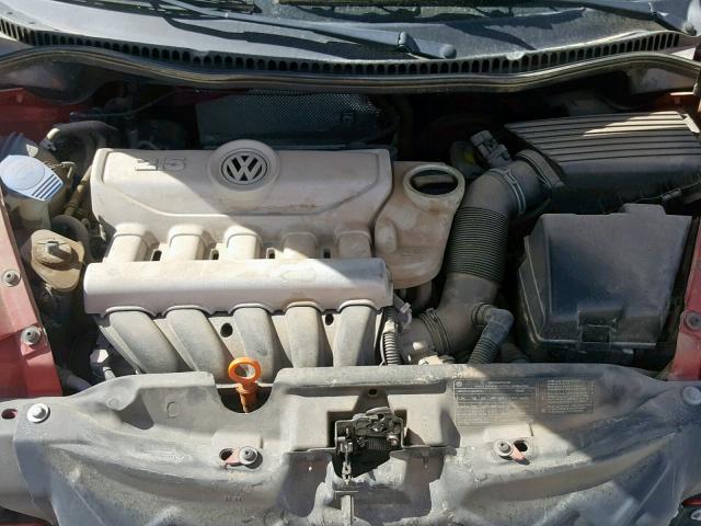 3VWPG3AG3AM000707 - 2010 VOLKSWAGEN NEW BEETLE Rot Foto 7