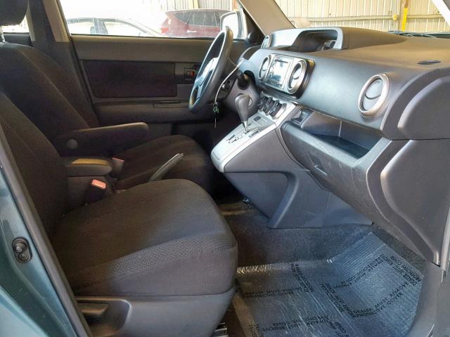 JTLKE50E781001143 - 2008 TOYOTA SCION XB BLUE photo 5