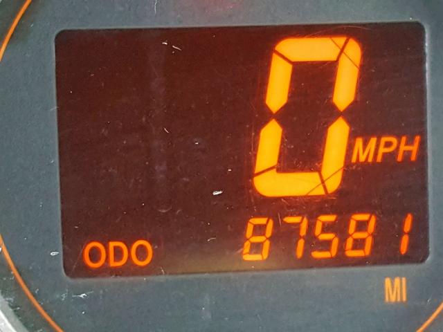 JTLKE50E781001143 - 2008 TOYOTA SCION XB BLUE photo 8