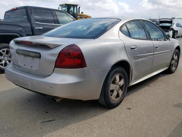 2G2WP552971123747 - 2007 PONTIAC GRAND PRIX SILVER photo 4