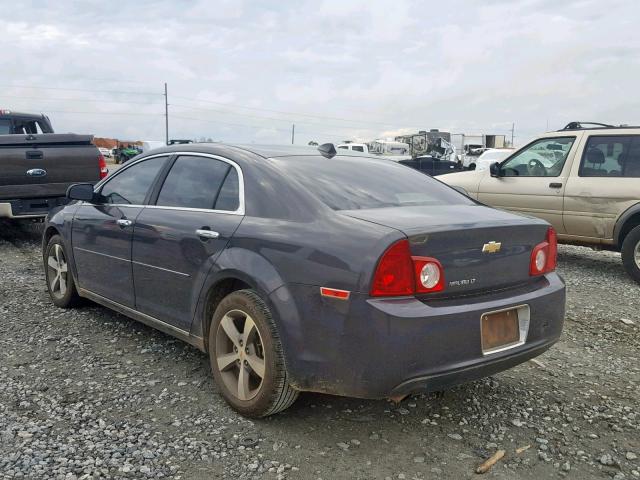 1G1ZC5E03CF264294 - 2012 CHEVROLET MALIBU 1LT CHARCOAL photo 3