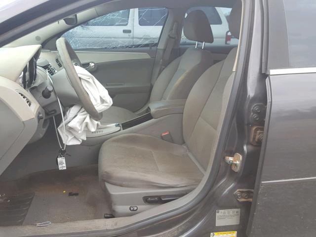 1G1ZC5E03CF264294 - 2012 CHEVROLET MALIBU 1LT CHARCOAL photo 5