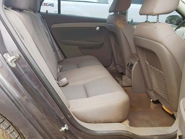 1G1ZC5E03CF264294 - 2012 CHEVROLET MALIBU 1LT CHARCOAL photo 6