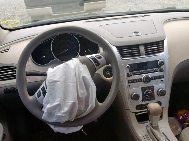 1G1ZC5E03CF264294 - 2012 CHEVROLET MALIBU 1LT CHARCOAL photo 9