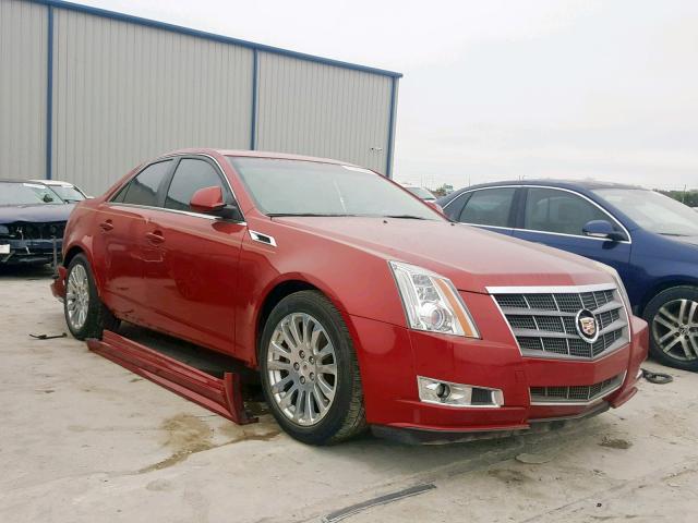 1G6DP5ED8B0124190 - 2011 CADILLAC CTS PREMIU RED photo 1