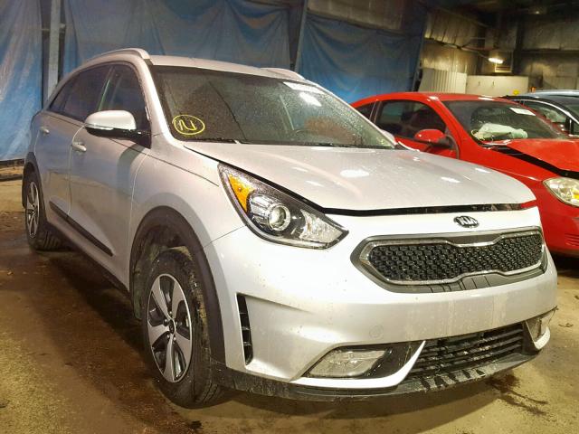 KNDCC3LC5H5086707 - 2017 KIA NIRO EX SILVER photo 1