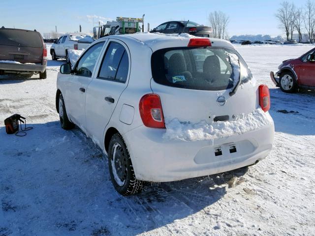 3N1CK3CP1FL243073 - 2015 NISSAN MICRA WHITE photo 3