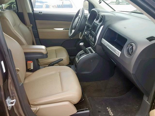 1C4NJCEB8FD420069 - 2015 JEEP COMPASS LA GRAY photo 5