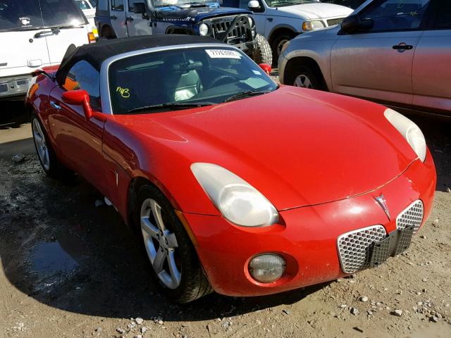 1G2MB33B26Y111741 - 2006 PONTIAC SOLSTICE RED photo 1