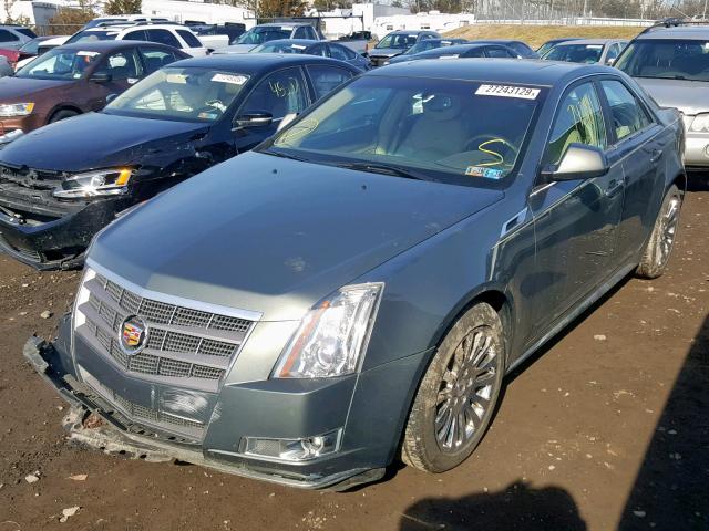 1G6DL5EY3B0110857 - 2011 CADILLAC CTS PERFOR GRAY photo 2