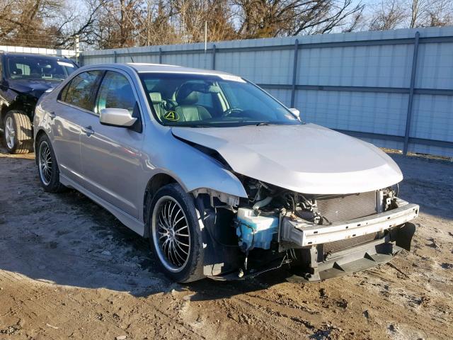 3FAHP0KC9AR266193 - 2010 FORD FUSION SPO SILVER photo 1