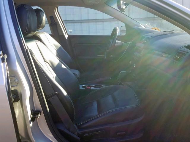 3FAHP0KC9AR266193 - 2010 FORD FUSION SPO SILVER photo 5