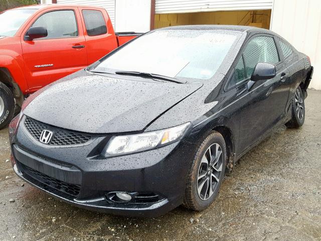 2HGFG3B08DH523998 - 2013 HONDA CIVIC EXL BLACK photo 2