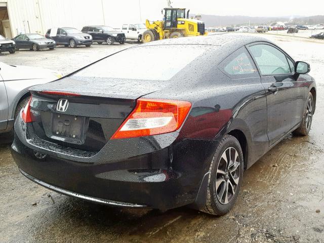 2HGFG3B08DH523998 - 2013 HONDA CIVIC EXL BLACK photo 4