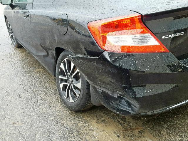 2HGFG3B08DH523998 - 2013 HONDA CIVIC EXL BLACK photo 9