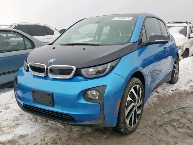 WBY1Z8C3XHV894018 - 2017 BMW I3 REX TWO TONE photo 2