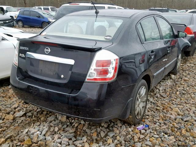 3N1AB6AP4CL679438 - 2012 NISSAN SENTRA 2.0 BLACK photo 4