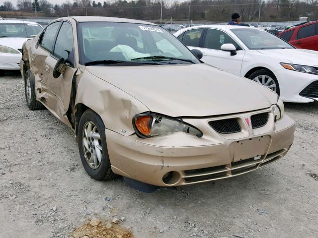 1G2NF52E74M663708 - 2004 PONTIAC GRAND AM S BEIGE photo 1