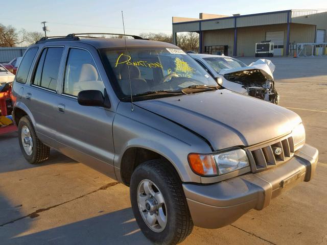 KNDJB723125104775 - 2002 KIA SPORTAGE TAN photo 1