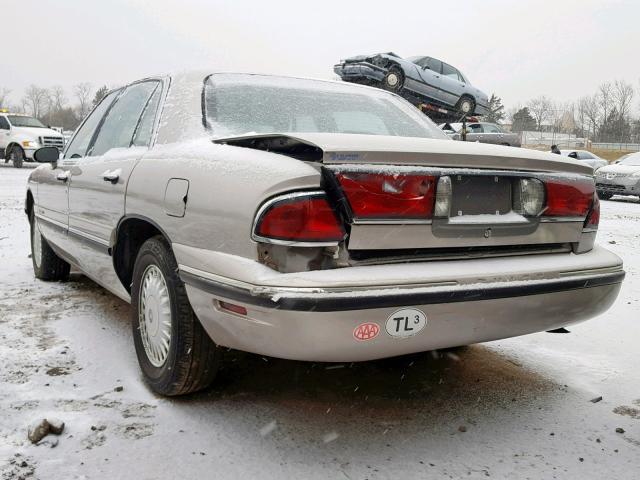 1G4HP52KXVH411968 - 1997 BUICK LESABRE CU SILVER photo 3