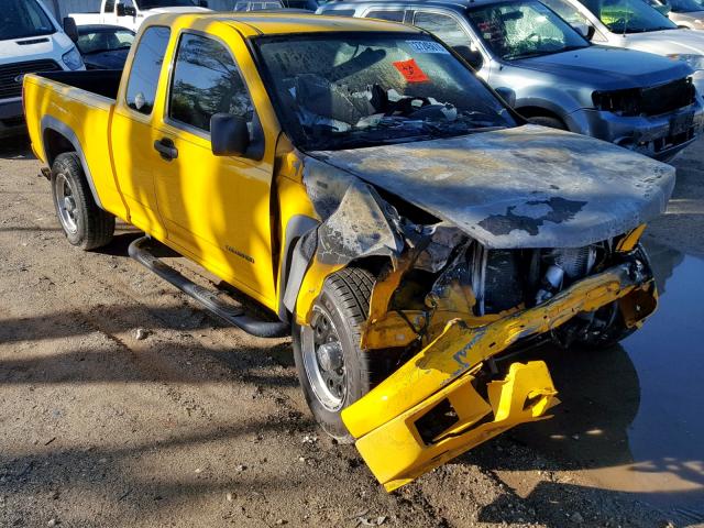 1GCCS196448160331 - 2004 CHEVROLET COLORADO YELLOW photo 1